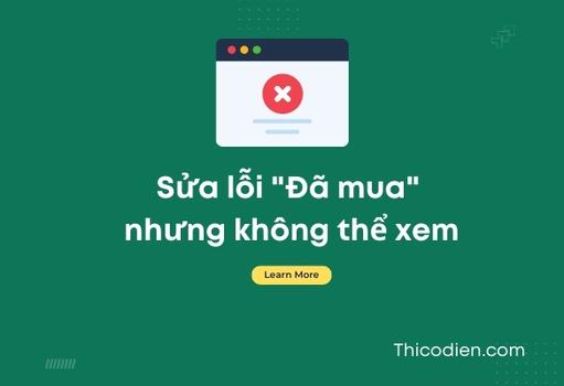 Sửa lỗi 